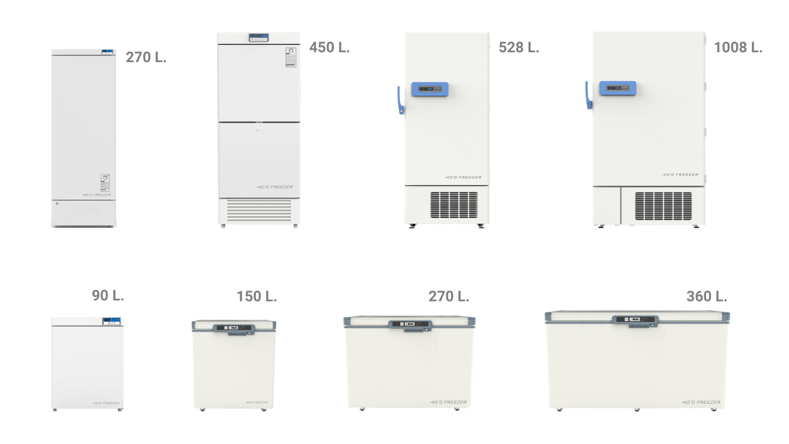 CONGELADORES BAJA TEMPERATURA DE -20°C A -40°C - Galería de productos